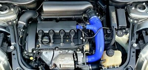 Fits MINI COOPER S R55 R56 R57 07-12 Air Intake Boost Silicone Inlet Pipe Blue - Picture 1 of 7