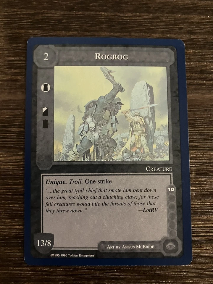 Middle Earth: The Wizards CCG: Rogrog (Unlimited Edition) - Image 1 of 1