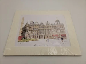 Bruxelles La Brouette by Y. Ziaeian Art Print - Picture 1 of 5