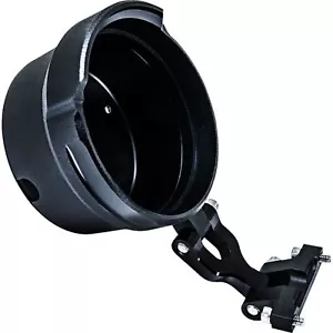 Performance Machine Gauge Relocation Kit - Round - Black 0208-2192-SMB - Picture 1 of 8
