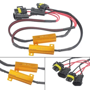 2x Lastwiderstand Widerstand H8 H9 H11 50W 6Ohm Nebelscheinwerfer Scheinwerfer - Bild 1 von 10