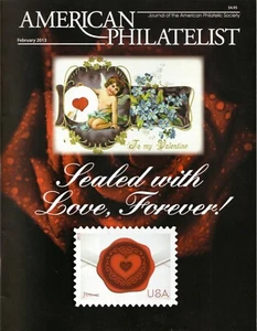 Filatelista Americano--San Valentino--Rivista 2013 - Foto 1 di 1