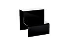 2 Pack   2 Step Acrylic Display Stand Gloss Black Tiered Step Display