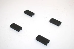 Ski-doo Oem Black Rail Reinforcement Stopper (Set of 4) 572084800 Q4830 - Picture 1 of 8