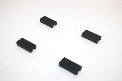 Ski-doo Oem Black Rail Reinforcement Stopper (Set of 4) 572084800 Q4830 - Image 1 of 4