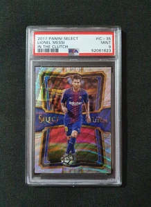 Lionel Messi Panini Select In The Clutch PSA 9 2017 - Picture 1 of 2