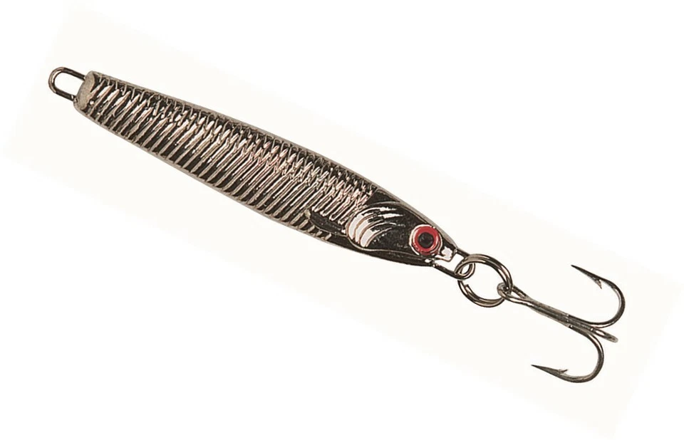 Balzer Flash Zocker Silber 7g 12g 18g 28g Pilker mit Drilling NEW OVP - Bild 1 von 1