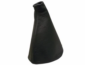 PEUGEOT EXPERT II (2007-2014) GEAR SHIFT BOOT 100% BLACK LEATHER - Foto 1 di 1