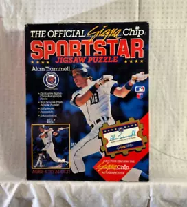 1989 MLB Signa Chip - ALAN TRAMMELL - DETROIT TIGERS - 250 Pc PUZZLE SEALED - Picture 1 of 6