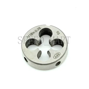 Metric Die Wrench Set Fine Pitch Thread Machine M10*0.75 Round Dies - Picture 1 of 1