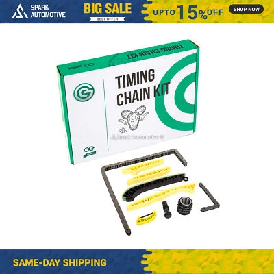 Комплект цепи ГРМ подходит для 05–15 Mercedes-Benz CLK350 E350 S400 M272 GLK350 3,0 л 3,5 л - Изображение 1 из 4