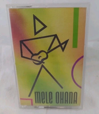 MELE OHANA CASSETTE 1992 Mele Ohana Records Various Artists, Palani Vaughan,Sol, - Image 1 of 4