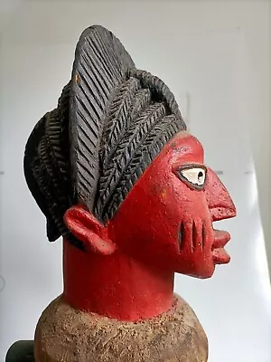 Máscara De Casco Con Cresta De Cabeza Yoruba • 1.14€