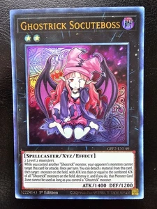 Ghostrick Socuteboss Ultra Rare GFP2-EN140 1st Edition - Picture 1 of 1
