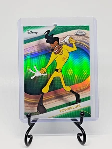Powerline 2025 Topps Chrome Disney #35 Green Refractor #/99 - Picture 1 of 2
