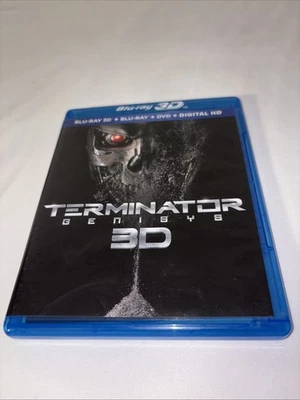 Terminator Genisys 3D  (Blu-ray 3D + Blu-ray + DVD, 2015) 3 Disc Set! - Image 1 of 4