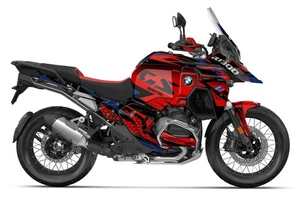 FIT FOR BMW R 1300 GS ADV - BLACK & RED - Picture 1 of 9