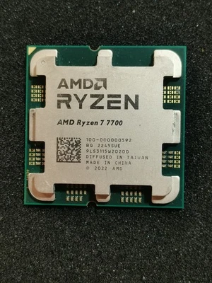 NON-WORKING AMD Ryzen 7 7700 Processor NON-WORKING - Image 1 of 4