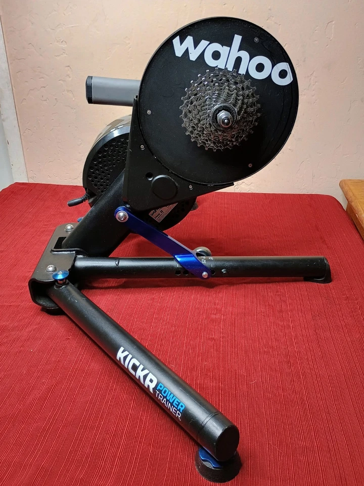 Wahoo KICKR Power Smart Trainer WF113 Sram 10 Speed 10-28T - NO POWER CORD, USED - Image 1 of 4