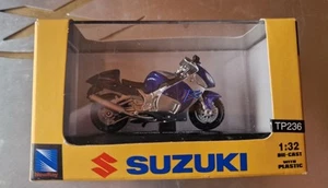 New-Ray Suzuki GSX-R1300R Hayabusa Die Cast Model, 1:32 Scale - Picture 1 of 2