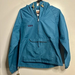 Columbia Women’s Medium VINTAGE Windbreaker Jacke grün/blau 1990’s 1980s - Bild 1 von 7