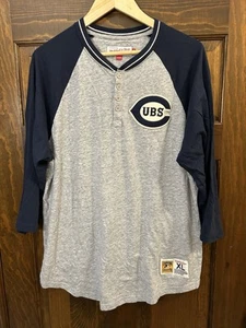 Mitchell & Ness Cooperstown Collection Chicago Cubs Shirt—Herren XL - Bild 1 von 5