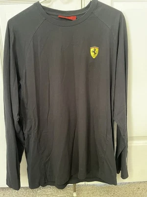 FERRARI Men’s long sleeve shirt size L - Image 1 of 3