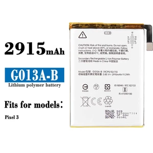 2915mAh G013A-B Replacement Battery for Google Pixel 3 11.2Wh GO13A B - Picture 1 of 6