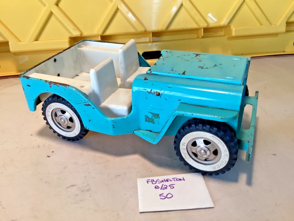 Jeep vintage de aço prensado Tonka - Imagem 1 de 4