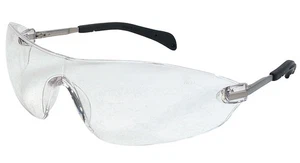 Crews S2210AF Blackjack Elite Safety Glasses Chrome Tpl Clear A/F Lens (12 Pair) - Picture 1 of 1