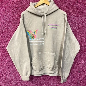 Felpa con cappuccio Neon Riot Constantly Evolving Everythin Changes Large - Foto 1 di 4