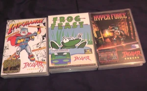 Menge 3 Reproduktion Atari Jaguar Boxen Impossamole Froschfest Hyper Force - Bild 1 von 4