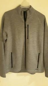 Orvis Cremallera Mezcla Lana Suéter Chaqueta Hombre XL Gris - Imagen 1 de 7