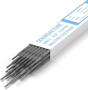 E6013 Schweißstab 3/32 Zoll 1 Pfund Kohlenstoffstahl Stabelektroden für Lichtbogenschweißgerät - Bild 1 von 12