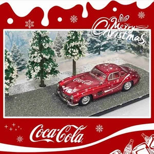 1/64 300SL Car Model Christmas Painting Collection Diecast Toys Gifts Seeker - Picture 1 of 6
