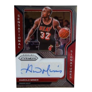 2020-21 Panini Prizm HAROLD MINER Sensational Signatures Autograph #SS-HMI - Bild 1 von 2