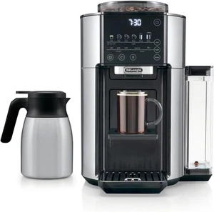 De'Longhi TrueBrew Tropfkaffeemaschine mit Mahlwerk 8-24 Unzen Einzelportion 40 Unzen Karaffe - Bild 1 von 6