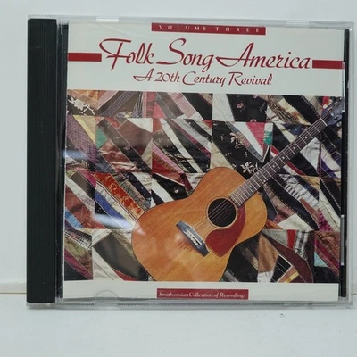 Folk Song America Volume Three CD 1991 Smithsonian Folk Revival Label — 第 1/2 张图片
