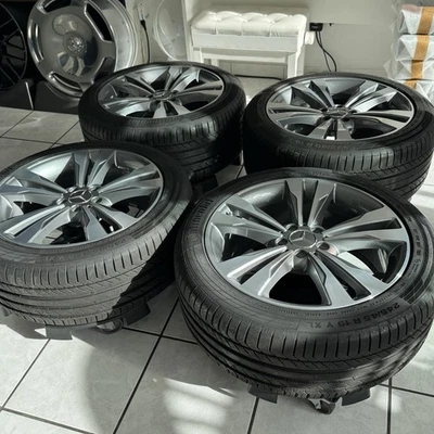 Original Mercedes-Benz Radsatz Kompletträder 19-Zoll Sommer Felgen S-Klasse 222 - Bild 1 von 4