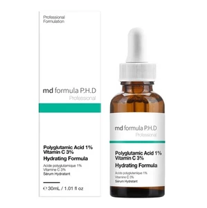 Hydrating Serum Polyglutamic Acid 1%, Vitamin C 3% 30ml - Picture 1 of 7