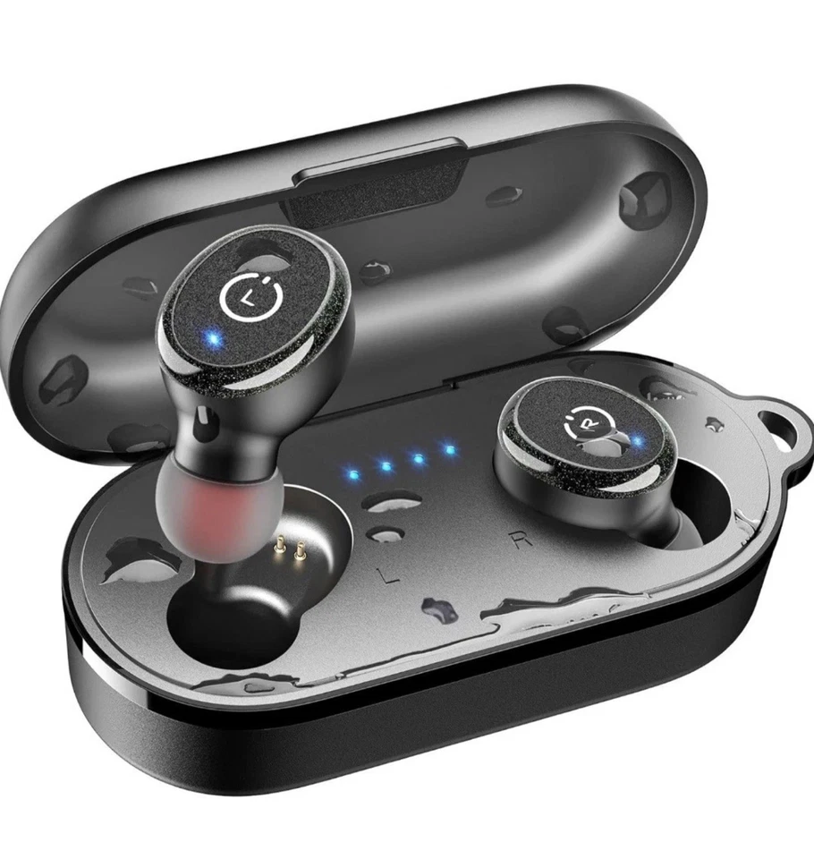 TOZO T10 Bluetooth 5.3 Earbuds True Wireless Stereo Earphones Headphones IPX8 - Image 1 of 3