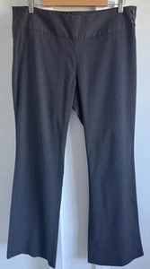 Events Pinstripes Wide Leg Pants Dress Pants Womans Size 14 - Black - Picture 1 of 10