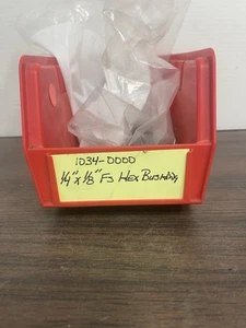 Lote/82. Buje hexagonal FS de 1/4” X 1/8” - Imagen 1 de 3