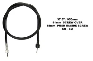 Speedo Cable for 1974 Yamaha RD 250 A (Front Drum & Rear Drum) - Picture 1 of 3