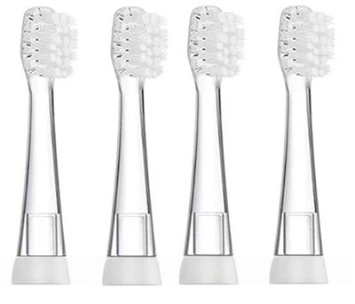 Seago SG602 SG902 Replacement Heads Electric Toothbrush 4 Mini Plus Brush Heads - Image 1 of 4