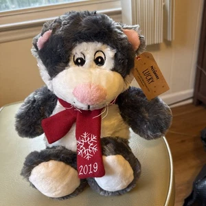 Petsmart 2019 Quietschendes Plüschtier Spielzeug Lucky die Katze Stofftier Neu - Bild 1 von 10