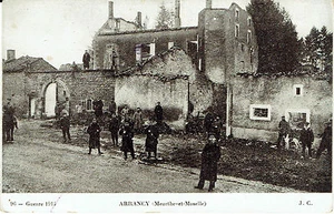 1 CPA GUERRE 1914 : ARRANCY Meurthe et Moselle - Bild 1 von 1