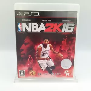 NBA 2K16 PS3 PlayStation 3 Authentic Japanese CIB Complete - Picture 1 of 8