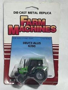 ERTL Farm Machines Deutz Allis 6260 Farm Tractor, Green, 1/64 NIB, #1241 - Picture 1 of 2