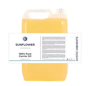 Mystic Moments Tournesol Huile de Base - 100% Pure - 5 Litres - Photo 1/5